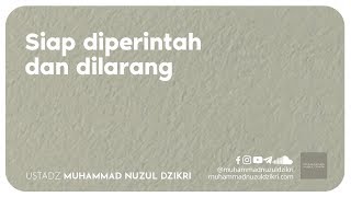 SIAP DIPERINTAH DAN DILARANG (2 menitan!)