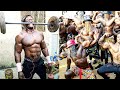 REAL GYM - African Bodybuilders | Training Anywhere Anytime Anything