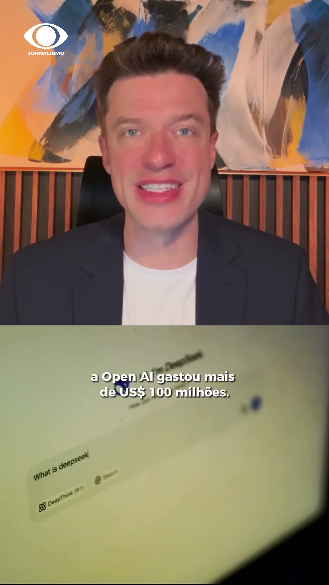 Conheça a DeepSeek, IA que desbancou o ChatGPT em downloads? #shorts