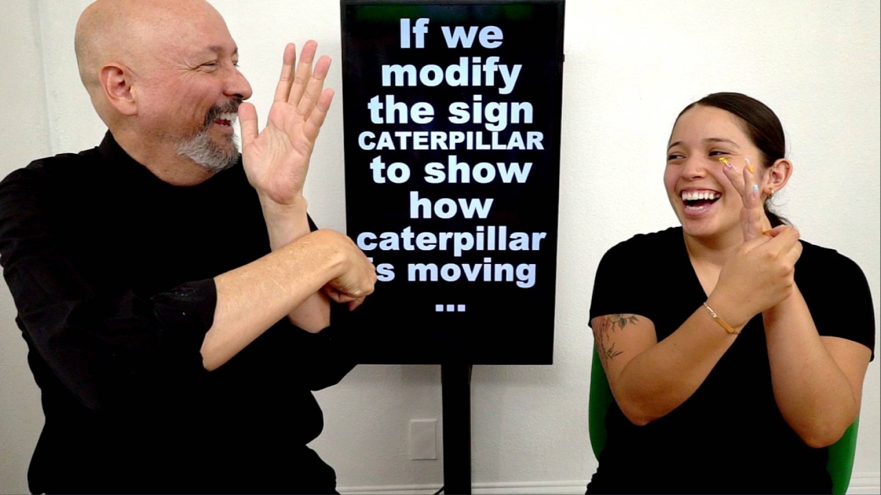 ASL Classifiers: CL-1 (Depictive Signing) (L04) - YouTube