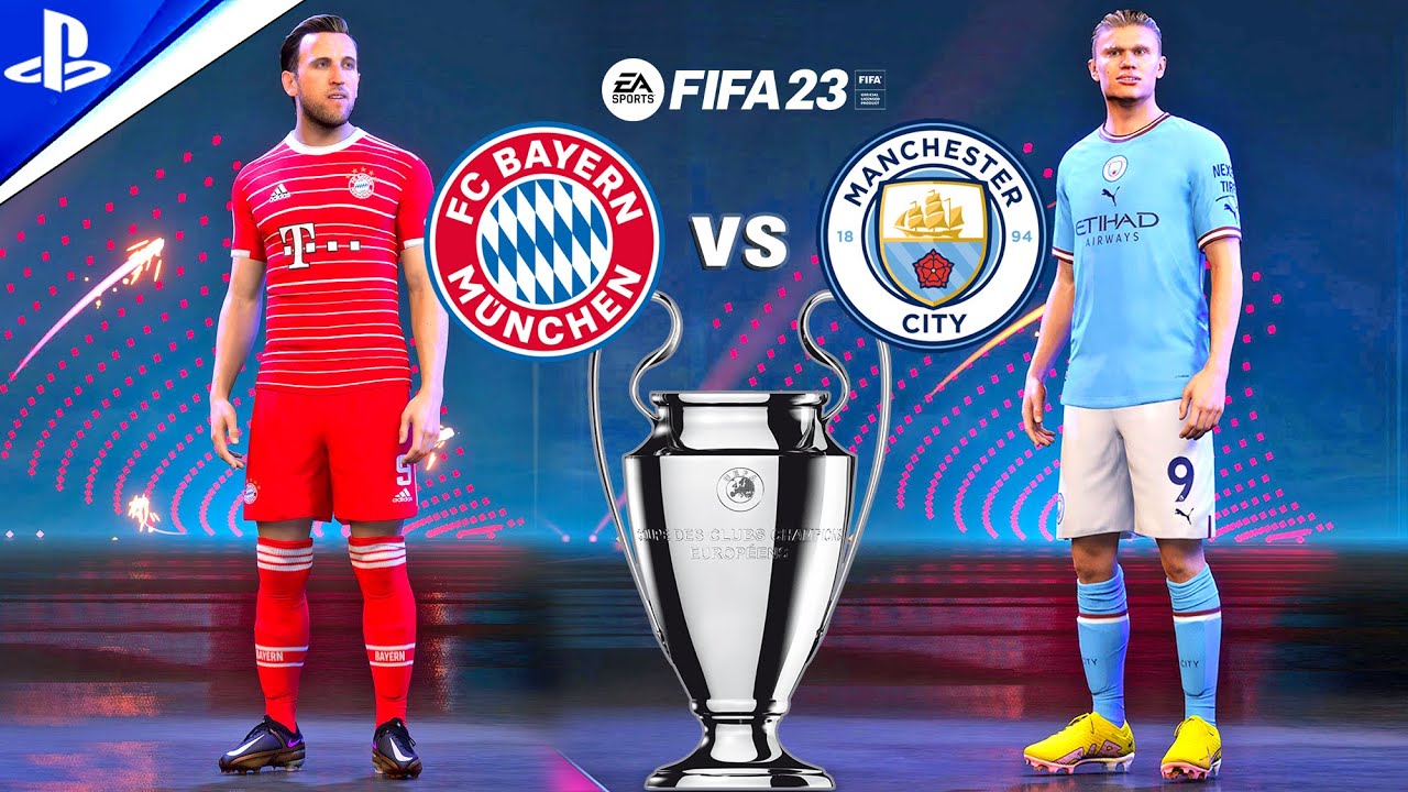 FIFA 23 - Bayern Munich vs Manchester City - UEFA Champions League ...