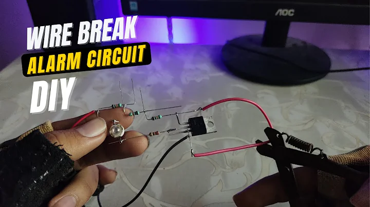 Wire Break Alarm Circuit | DIY |