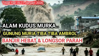 Download Lagu MENCEKAM... KUDUS BAK KIAMAT HARI INI 11/01/2026 - BANJIR HINGGA LONGSOR DISELURUH KOTA MP3