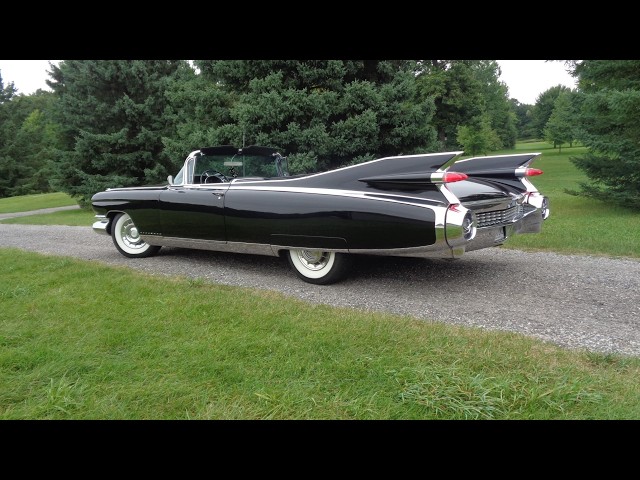 1959 Cadillac Eldorado Biarritz Convertible in Black & Ride on My