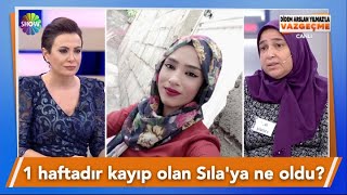 1 haftadır kayıp olan 16 yaşındaki Sıla'ya ne oldu?