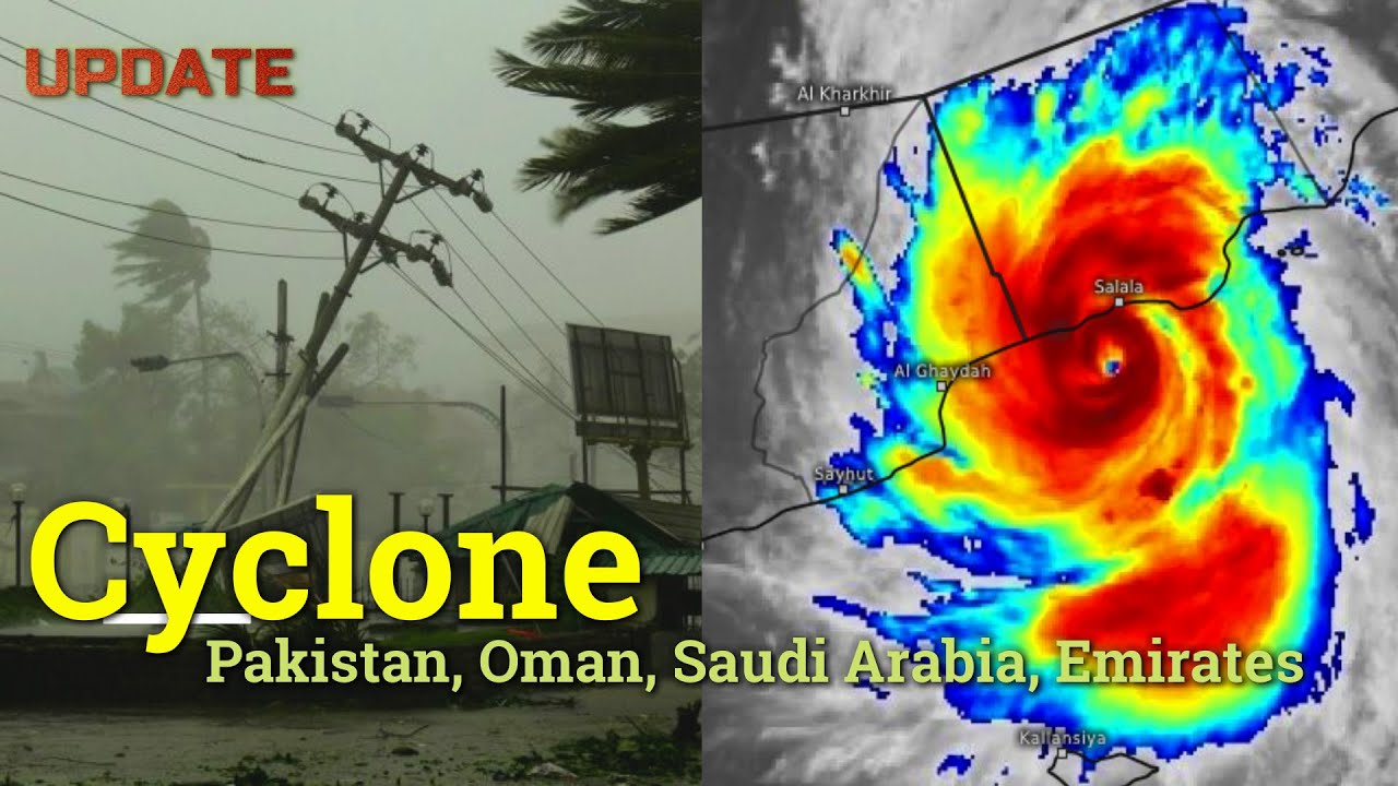 Warning at 280 km/h ⚠️ Devastating Category 5 cyclone Heading to Pakistan or Oman and Saudi Arabia