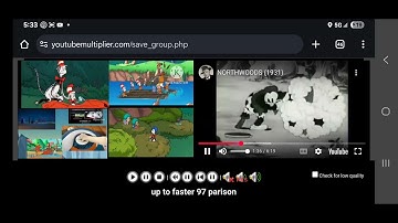 up to faster 97 parison