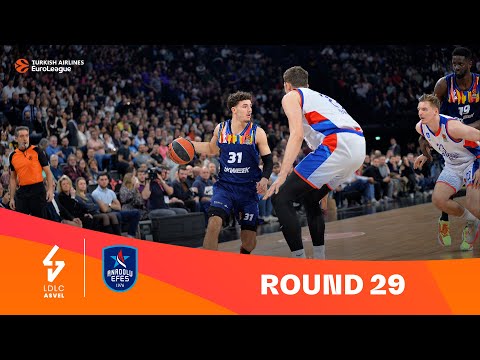 ASVEL-Efes|  Round 29 Highlights | 2023-24 Turkish Airlines EuroLeague