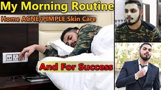 My Morning Routine For Acne Skin Care & Success | Skin Care + Business | Asad Ansari