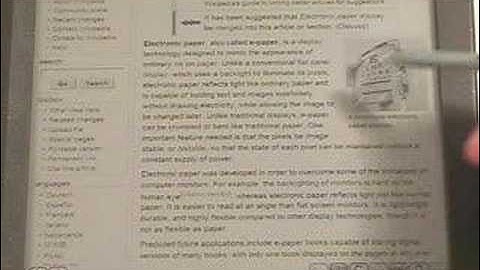 E-ink Web Browser (with Google Search demo)