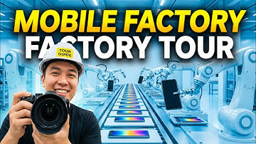 How Smartphones Are Made | Full Factory Tour with AI