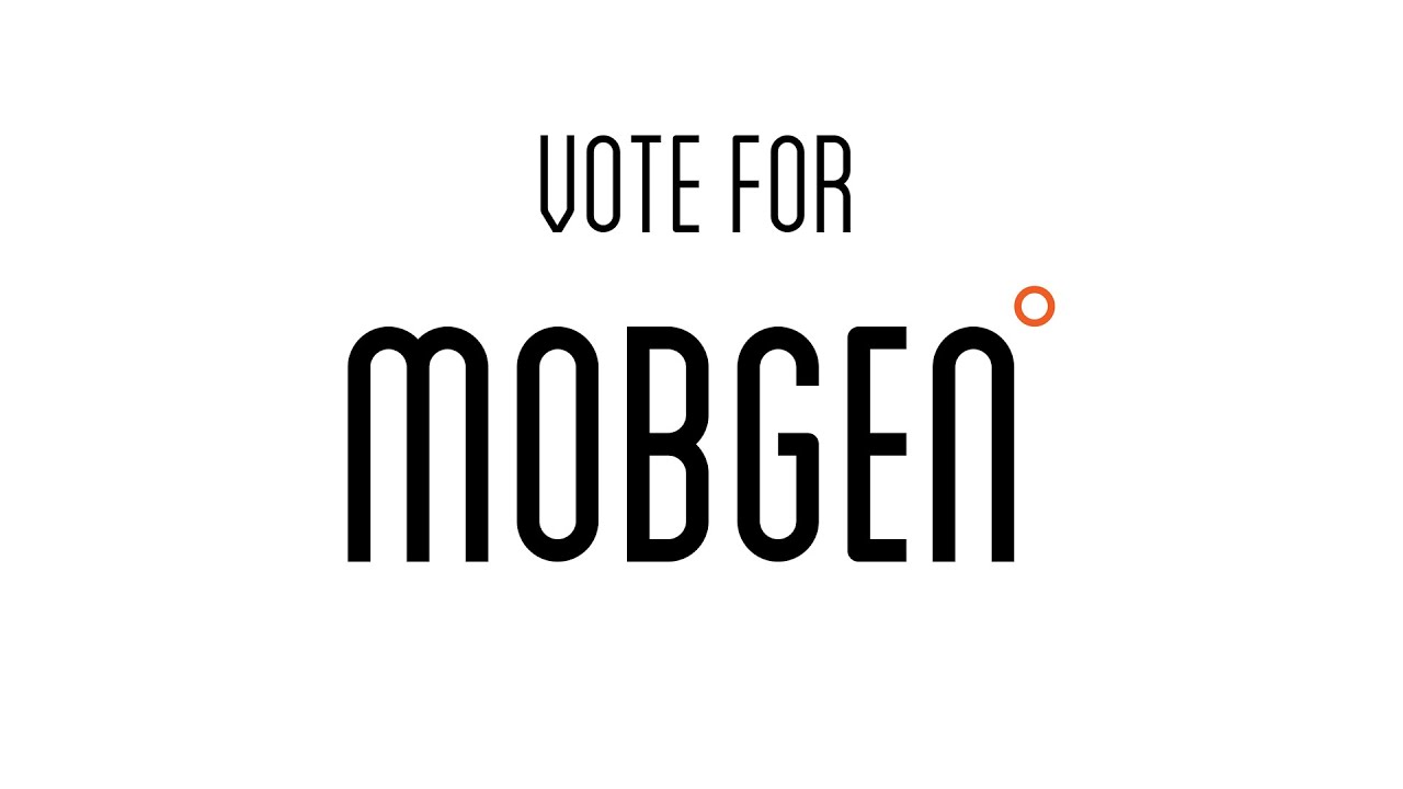 Céline shows how to vote for MOBGEN