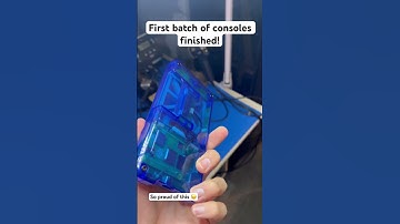 We shipped out first batch or retro consoles with #pico8 !! #retroconsole