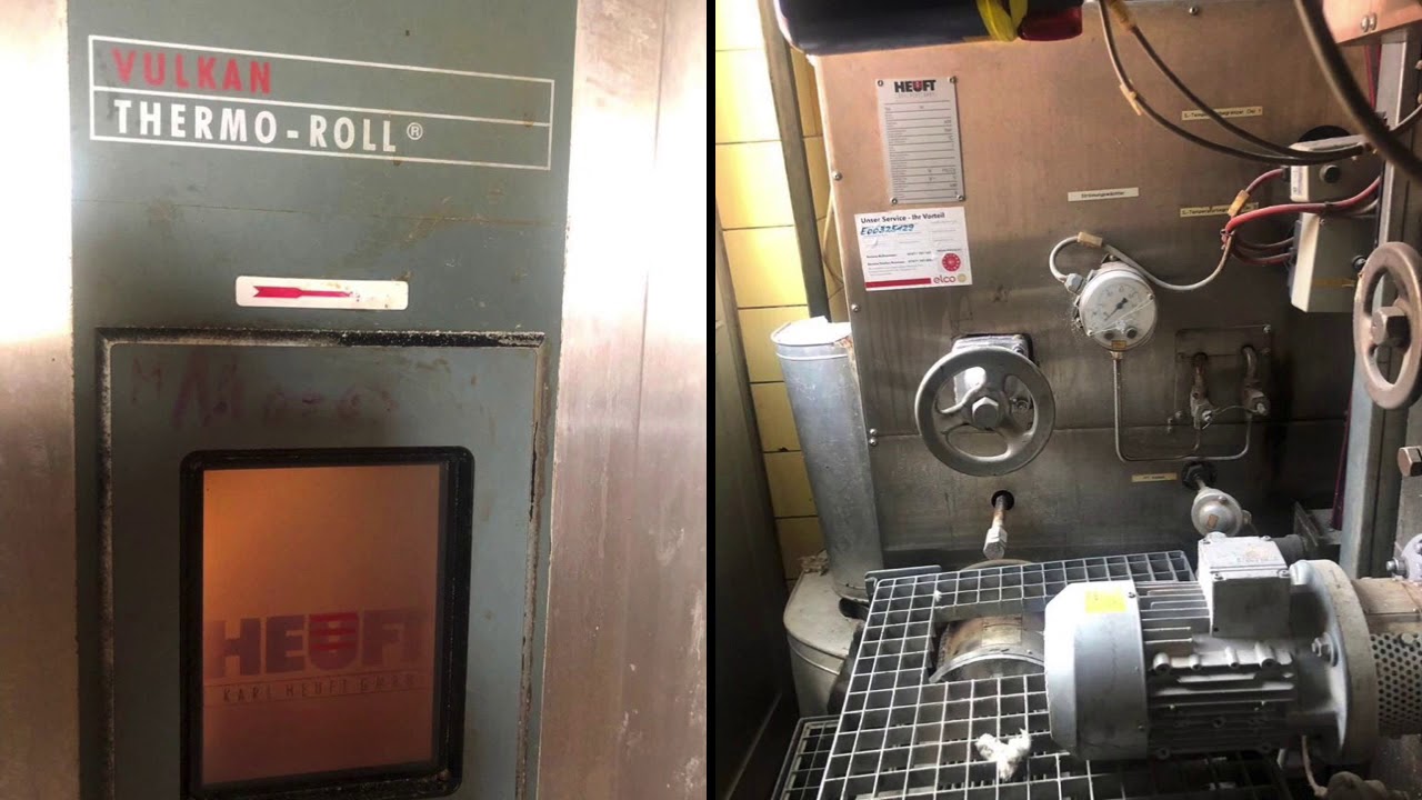 Heuft Vulkan VTR Wagenofen Thermoöl 9 Etaggig