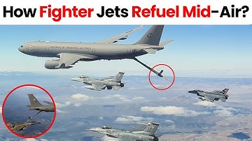 How Jets Refuel While Flying | Mid-Air Fuel Transfer Explained | AviNerd