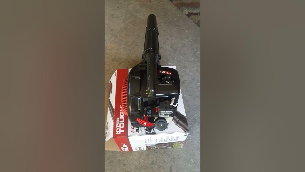 HYPER TOUGH LEAF BLOWER UNBOXING YouTube