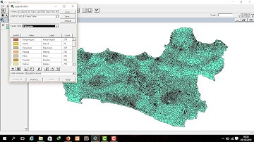 Tutorial mengolah peta menggunakan program aplikasi arcview
