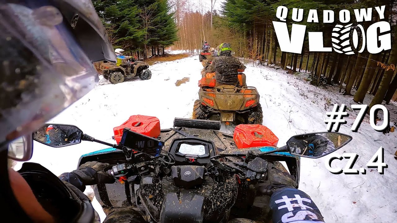 #70 cz.4 - Jak urwać nogę na quadzie? Wystawić! Wyprawa na 8 Quadów, Cf Moto 1000/600 ( quad vlog )