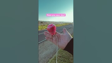 Wire walker spintop trick 😳 #bltrn #trompo #spintop #hobby