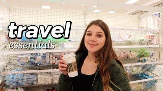 target travel essentials shopping VLOG