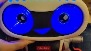 Fisher-Price / Mattel Code 'N Learn Kinderbot robot toy - low battery warning message