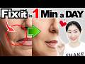 Do This 1 Min a Day to Remove Nasolabial Folds in Only 7 Days for Guaranteed Results