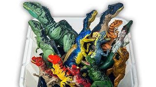 Jurassic World Allosaurus VS Giganotosaurus VS Ceratosaurus Collection! Mattel DOMINION and More