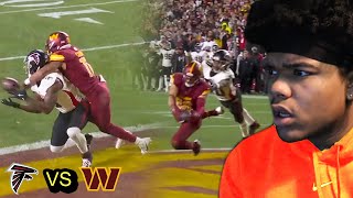 CRAZY ENDING!! Atlanta Falcons vs. Washington Commanders Week 17 Reaction