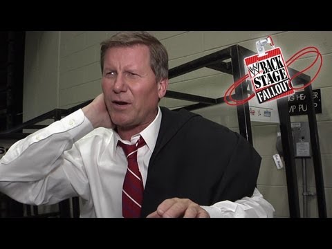 Backstage Fallout - Does Big Johnny smell what Rock is cooking? - SmackDown - March 29, 2013