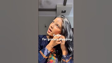 Grwm for grocery shopping #grwm #shortvideo #makeup #foryou #shorts