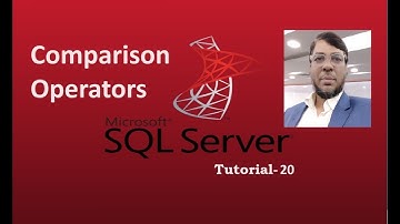 SQL Server Tutorial-20 | Comparison Operator | Aksadur | Bangla