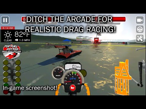 Top Fuel Hot Road - Drag Boat Speed Racing Game (Android/ios) gameplay