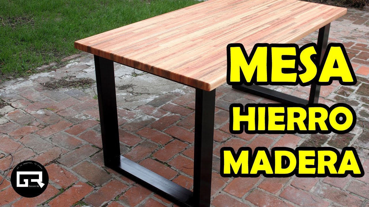 Mesa Mesita De Entrada Recibidor Industrial Hierro Melamina