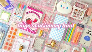 a huge stationery haul  stationery pal unboxing  cute and aesthetic item!