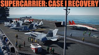 Supercarrier: CASE I (1) Approach & Recovery Landing Tutorial | DCS WORLD