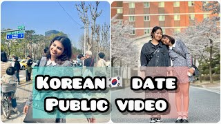 Korean 🇰🇷 Date Day (Public video)