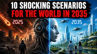 10 Shocking Scenarios for the World in 2035 | AI, Climate Collapse & The Future of Humanity
