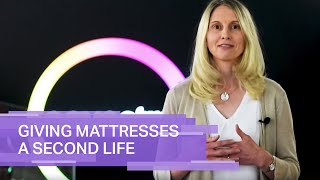 Chemical recycling: Converting old mattresses into new materials with PUReSmart