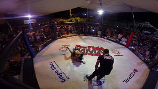 Pro Fight mma Brasil - Maikel Pereira (66kg) equipe Koy Santos 2 round mma  - Maresias