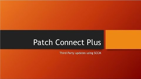 Manage third-party updates with SCCM