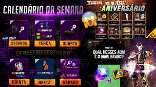 GARENA VAI DAR MAIS UM CUBO MÁGICO, BANDEIRÃO NA LOJA? CALÇA ANGELICAL SEGUNDA? E MAIS - FREE FIRE