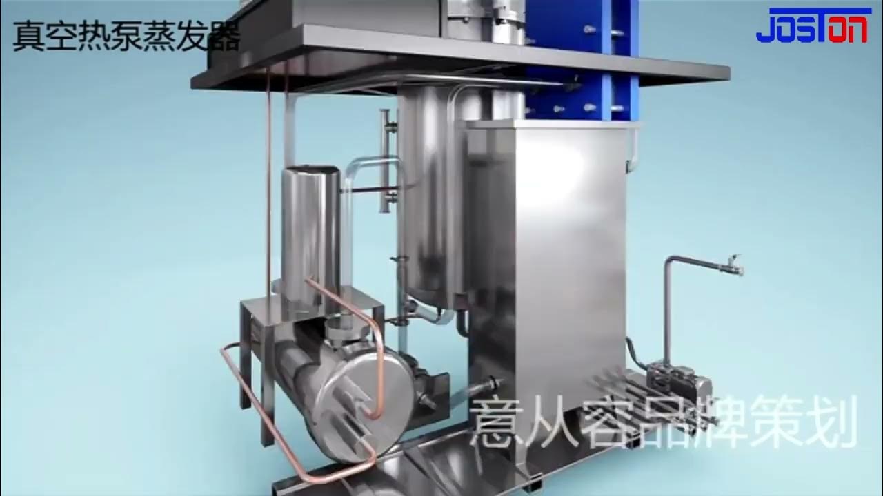 HEP Vacuum Heat Pump Evaporator Principle structure YouTube