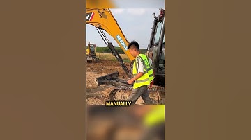 Beginner vs. Pro: The Ultimate Excavator Challenge! #shorts
