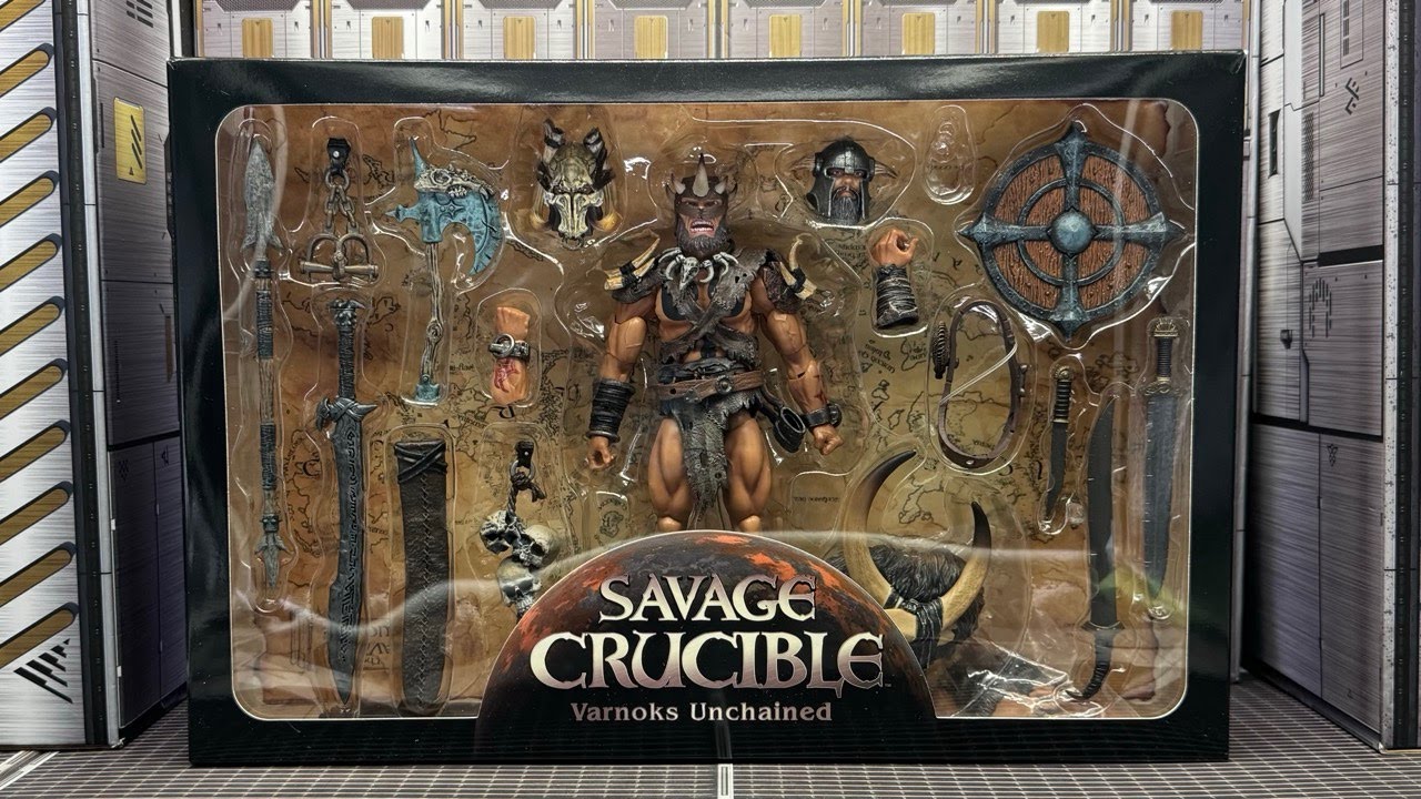 Savage Crucible - Varnoks Unchained Toy Review - Harvinger Studios