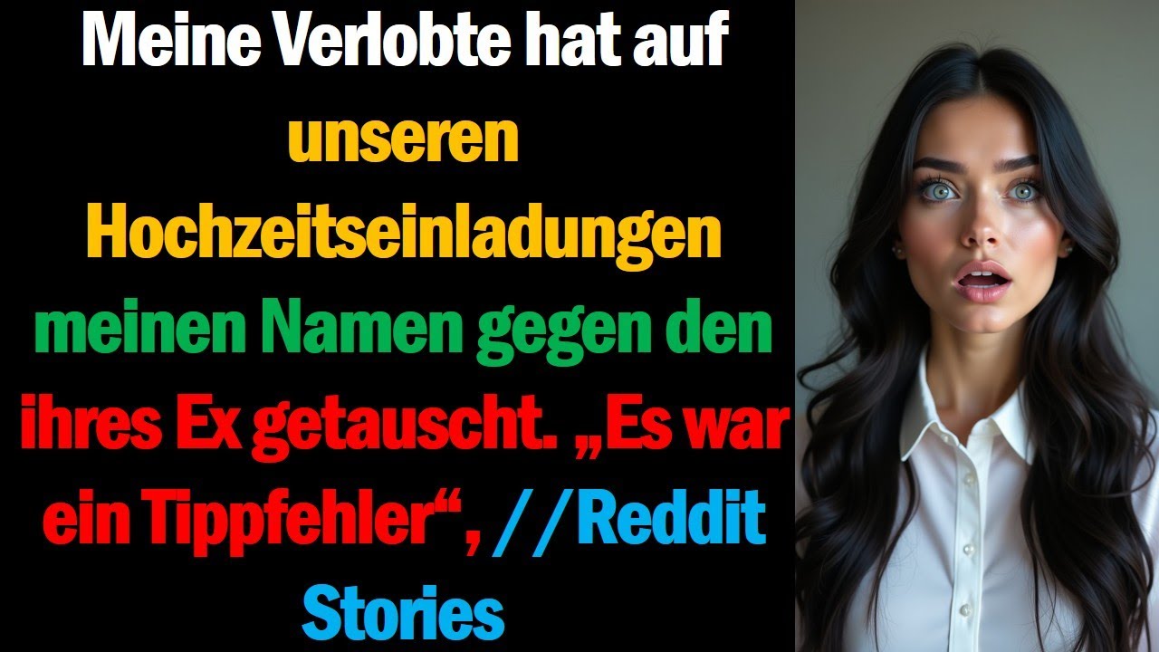 Meine Verlobte hat auf unseren Hochzeitseinladungen meinen Namen gegen den ihres Ex getauscht. „