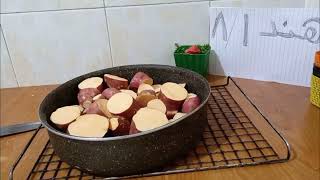 طريقة عمل حلقات البطاطا بدون فرن