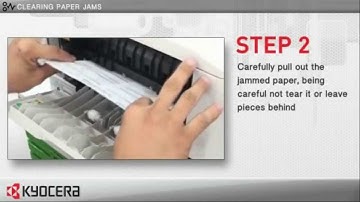 Clearing Paper Jams FS 1120D/1320D