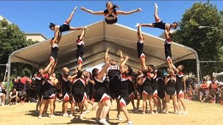 CHEER SF - DEBUT of 2015 Stunt Routine @ Sacramento Pride Festival