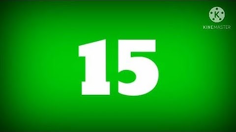 Countdown Timer 15  sec with Sound effects and Time up | no copyright