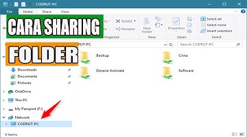 Cara sharing folder ke Komputer lain